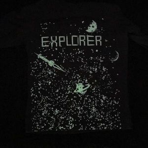 Glow in the dark “Explorer” Boys 4T